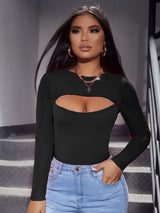 Kotty Women Solid High Neck Top