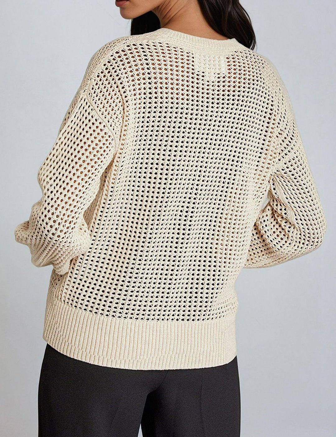 Kotty Women V-Neck Cotton Cardigan