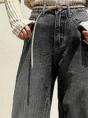 Kotty Women Straight Fit High-Rise Stretchable Jeans