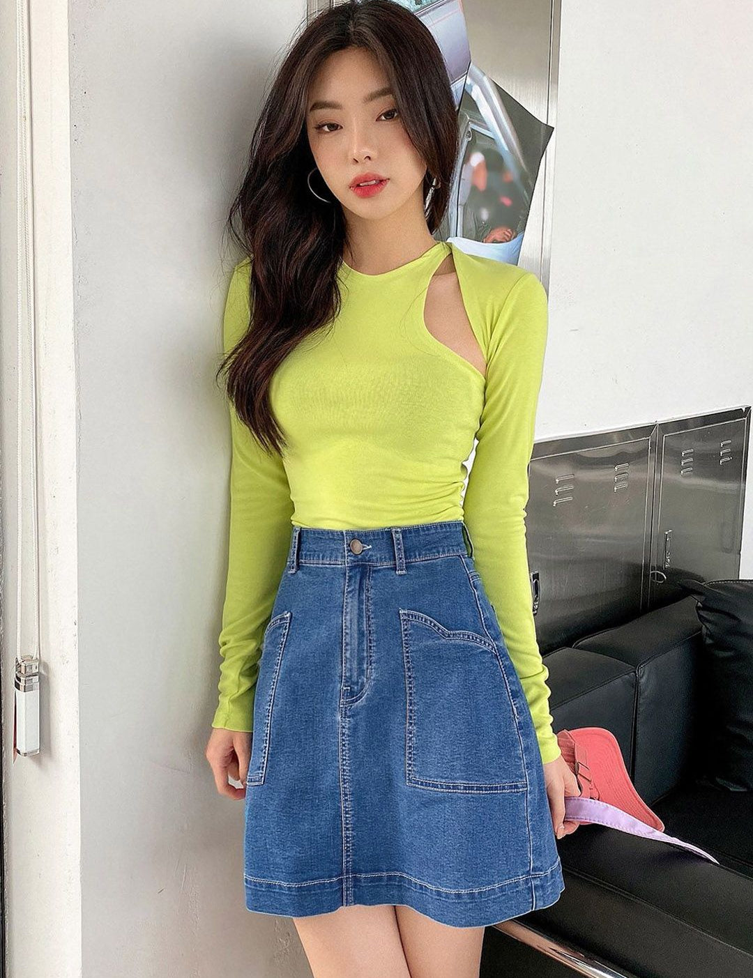 Kotty A-Line Above Knee Length Skirt