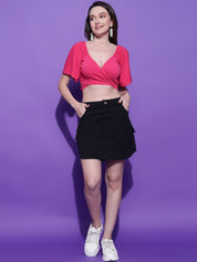 Kotty A-Line Above Knee Length Skirt