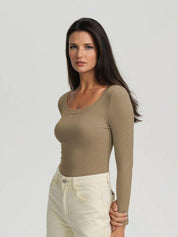 Kotty Women Solid High Neck Top