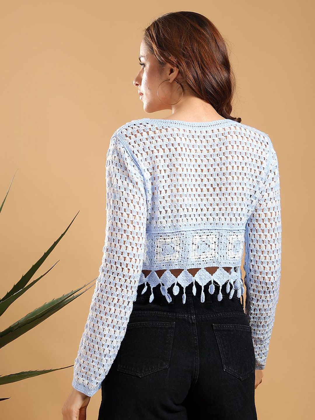 Kotty Women Round Neck Crop Top