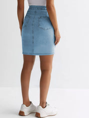 Kotty Pencil Knee Length Skirt