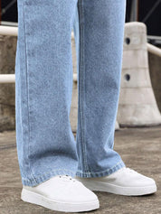 Kotty Men Regular Fit Low-Rise Clean Look Stretchable Jeans