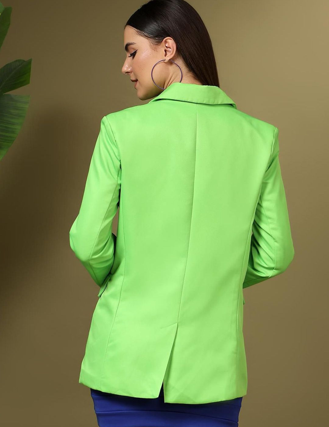 Kotty Notched Lapel Single Breasted Blazer