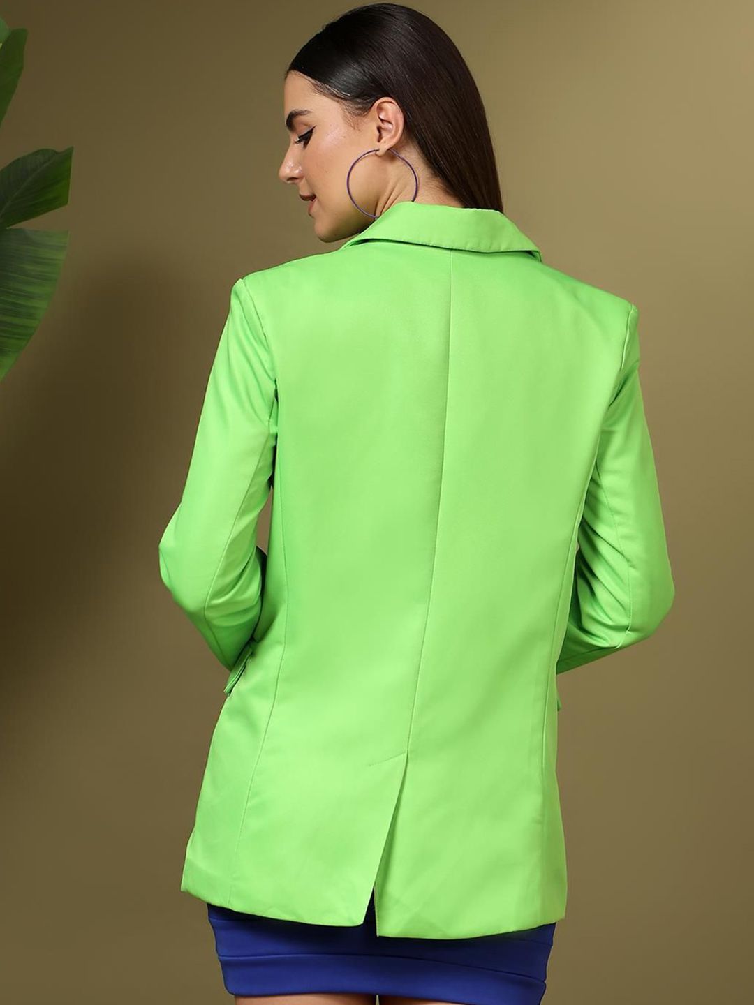 Kotty Notched Lapel Single Breasted Blazer