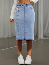 Kotty Pencil Knee Length Skirt