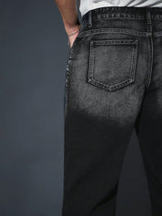 Kotty Men Stretchable Black Jeans