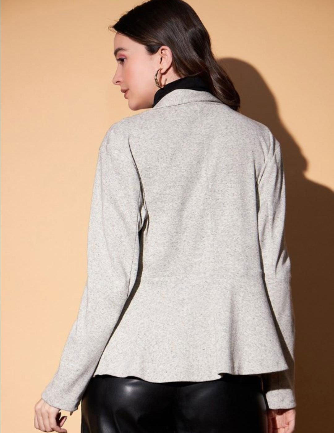 Kotty Long Sleeves Open Front Shrug