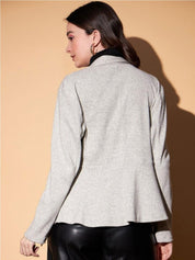 Kotty Long Sleeves Open Front Shrug