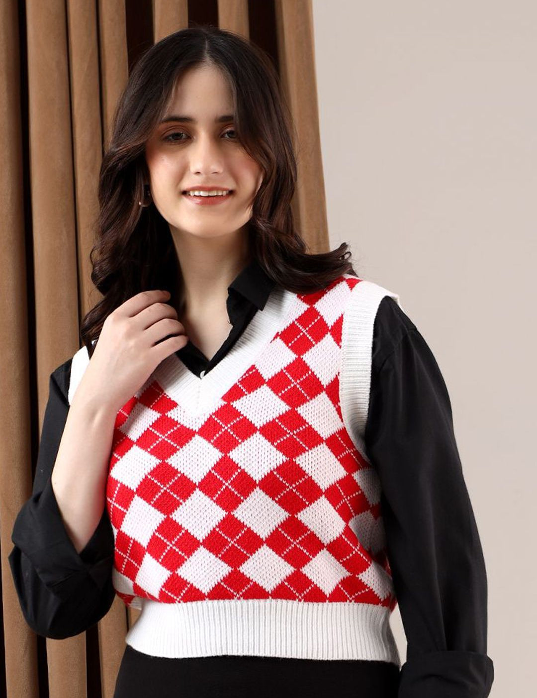 Kotty Women Printed Crop Pullover