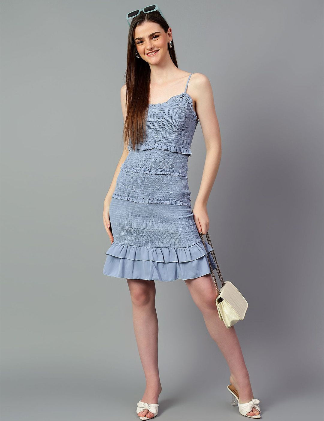 Kotty Women Ruffled A-Line Dress