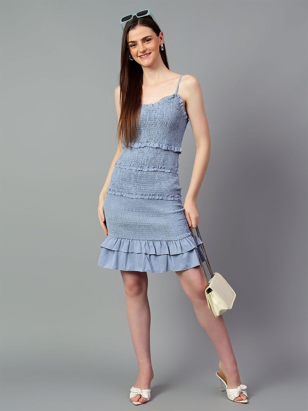 Kotty Women Ruffled A-Line Dress