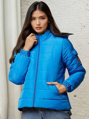 Kotty Mock Collar Lightweight Puffer Jacket 