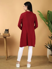 Kotty Women Striped Shrug