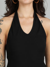 Kotty Halter Neck Basic Jumpsuit