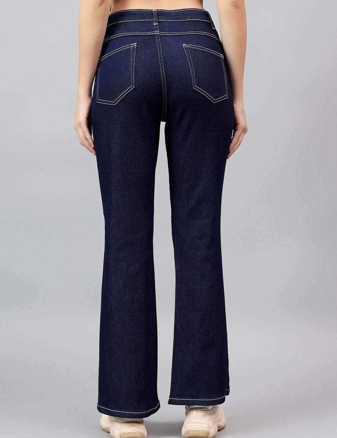 Kotty Women Bootcut High-Rise Stretchable Jeans