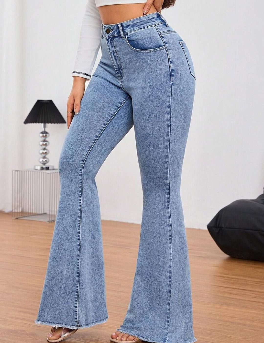 Kotty Women Bootilicious Bootcut High-Rise Stretchable Jeans