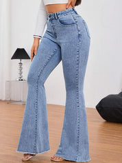 Kotty Women Bootilicious Bootcut High-Rise Stretchable Jeans