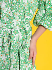 Kotty Women Floral Printed Fit & Flare Mini Dress