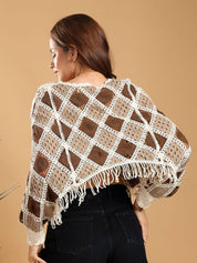 Kotty Women Round Neck Cotton Crop Top