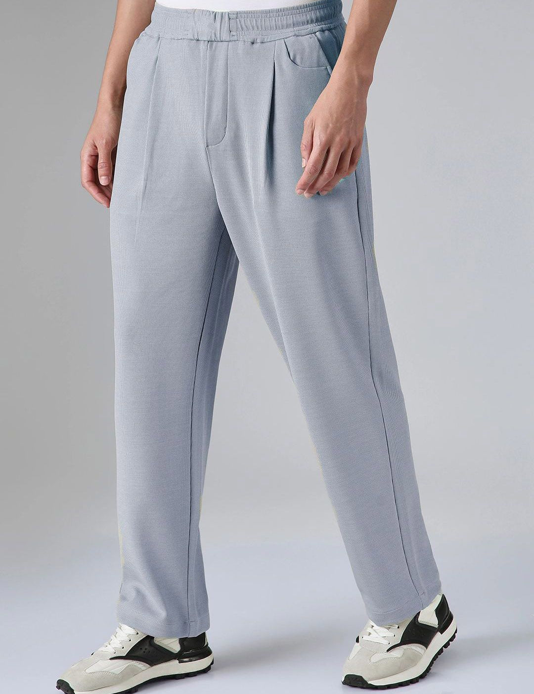 Kotty Men Relaxed Straight Leg Easy Wash Trousers