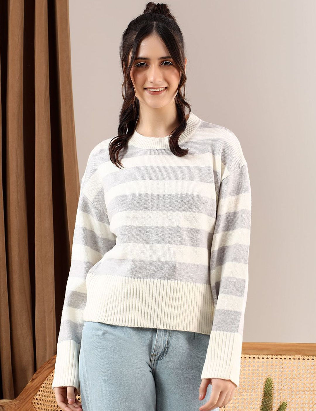 Kotty Women Colourblocked Pullover