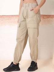 Kotty Women Relaxed Fit Mid- rise Joggers