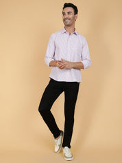 Kotty Men Relaxed Spread Collar Graphic Printed Casual Shirt