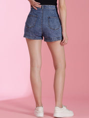 Kotty Women High-Rise Denim Shorts