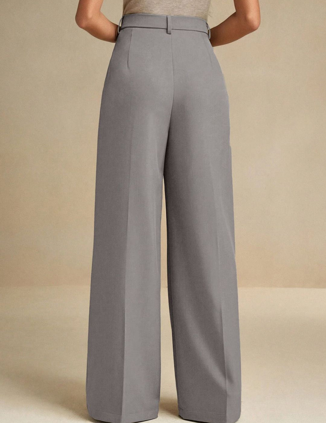 Kotty Women High-Rise Easy Wash Pleated Trousers