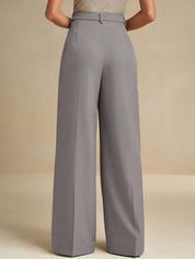 Kotty Women High-Rise Easy Wash Pleated Trousers