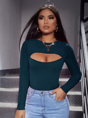 Kotty Women Solid High Neck Top