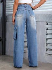 Kotty Women Straight Fit High-Rise Stretchable Jeans