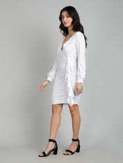 Kotty Solid Bodycon Dress