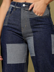 Kotty Women Straight Fit High-Rise Stretchable Jeans