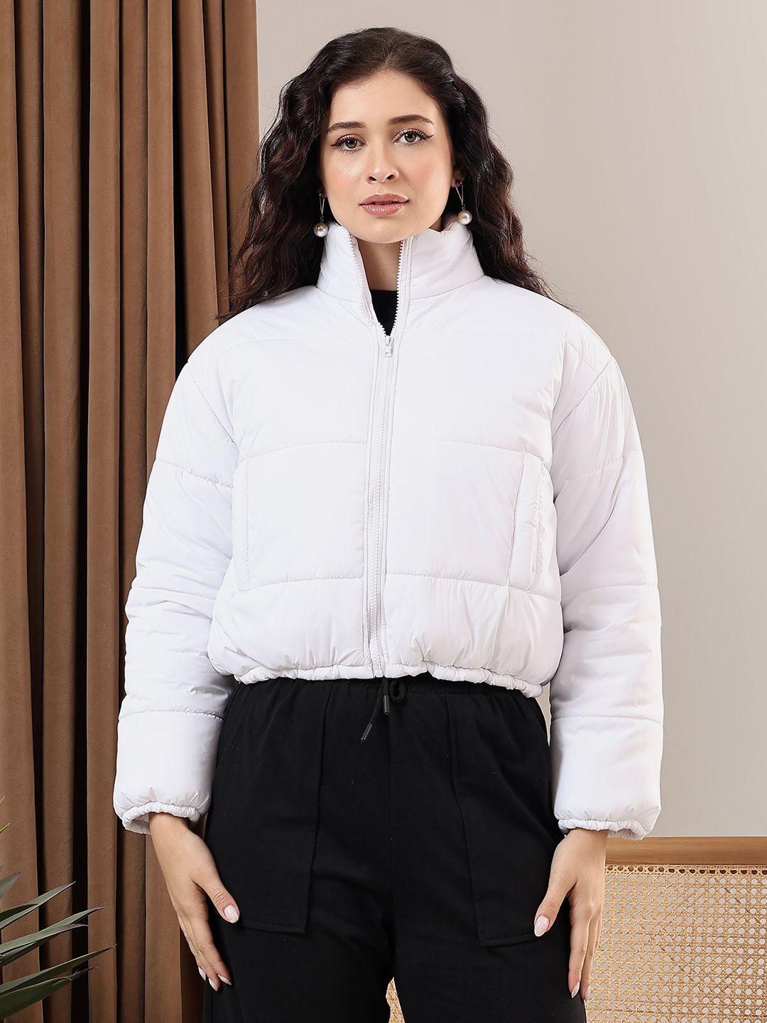 KOTTY  Women Solid Puffer Jacket