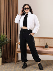 KOTTY  Women Solid Puffer Jacket