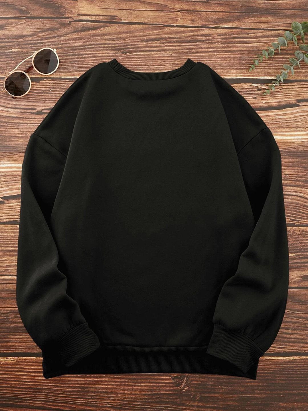 Kotty Women Black Printed Sweatshirt
