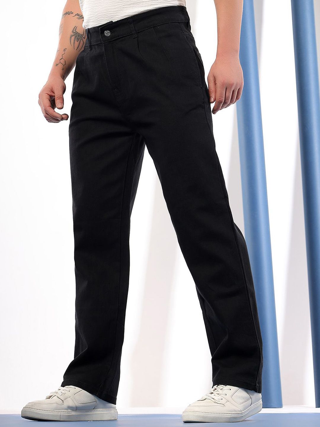 Kotty Men Comfort Regular Fit Mid-Rise Stretchable Jeans