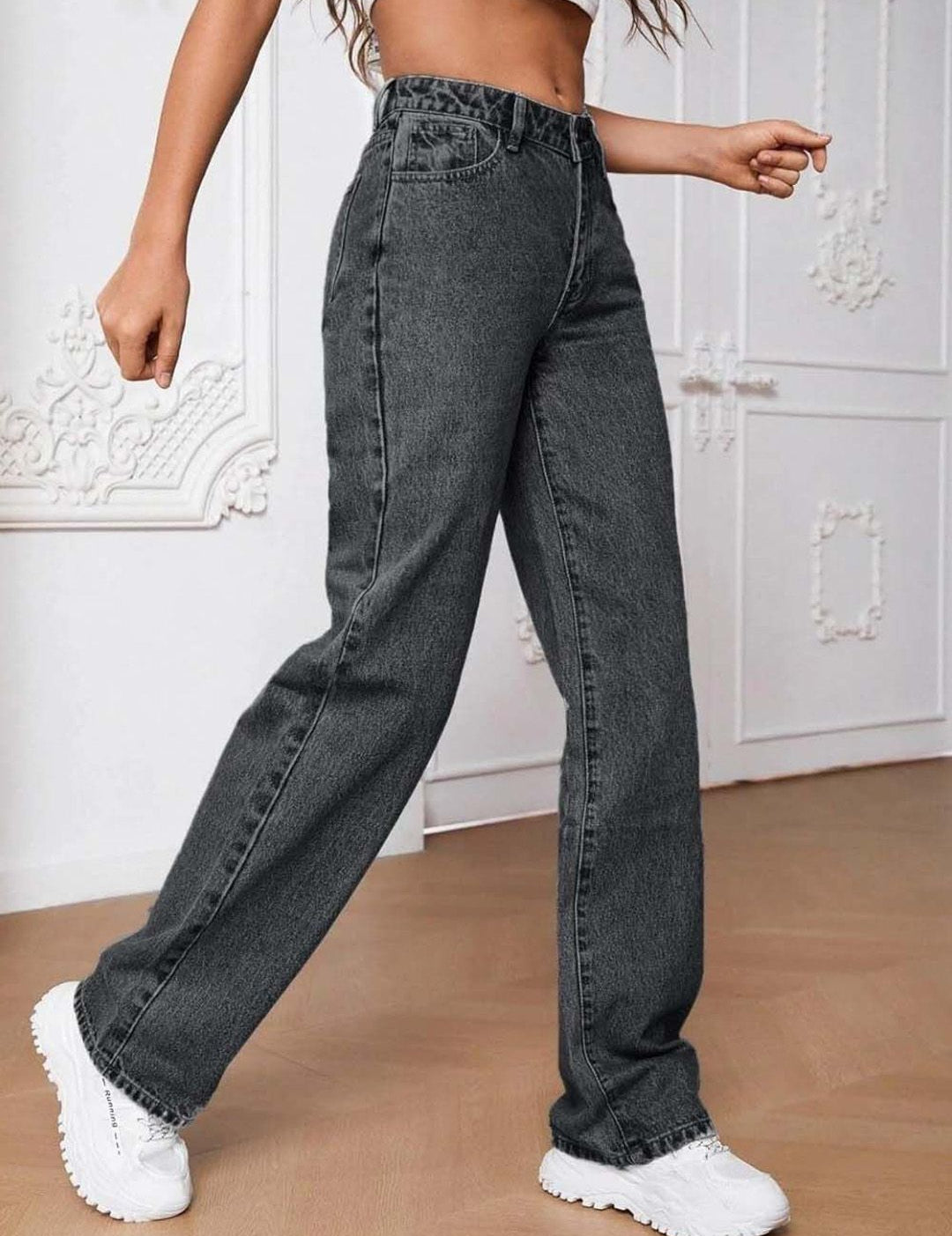 Kotty Women Regular Fit High-Rise Clean Look Stretchable Jeans