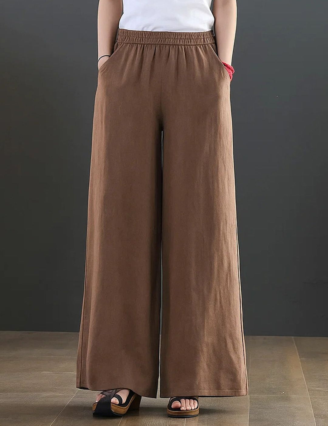 Kotty Women Loose Fit High-Rise RegularTrousers