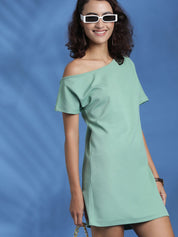 Kotty One Shoulder Sheath Mini Dress