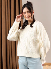 Kotty Women Cable Knit Pullover