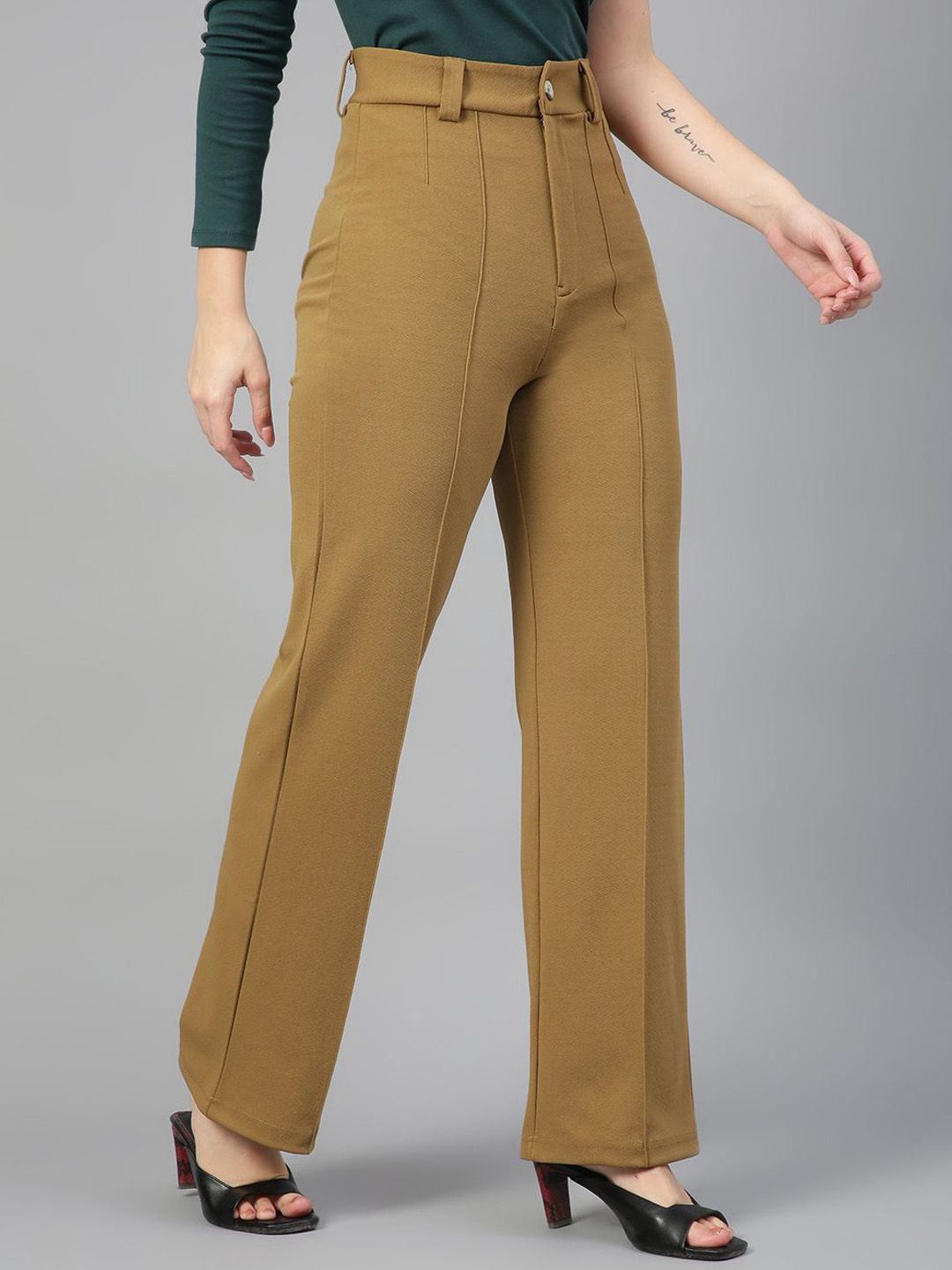 Kotty Scoop Neck Long Sleeves Thermal T-shirt With Trousers