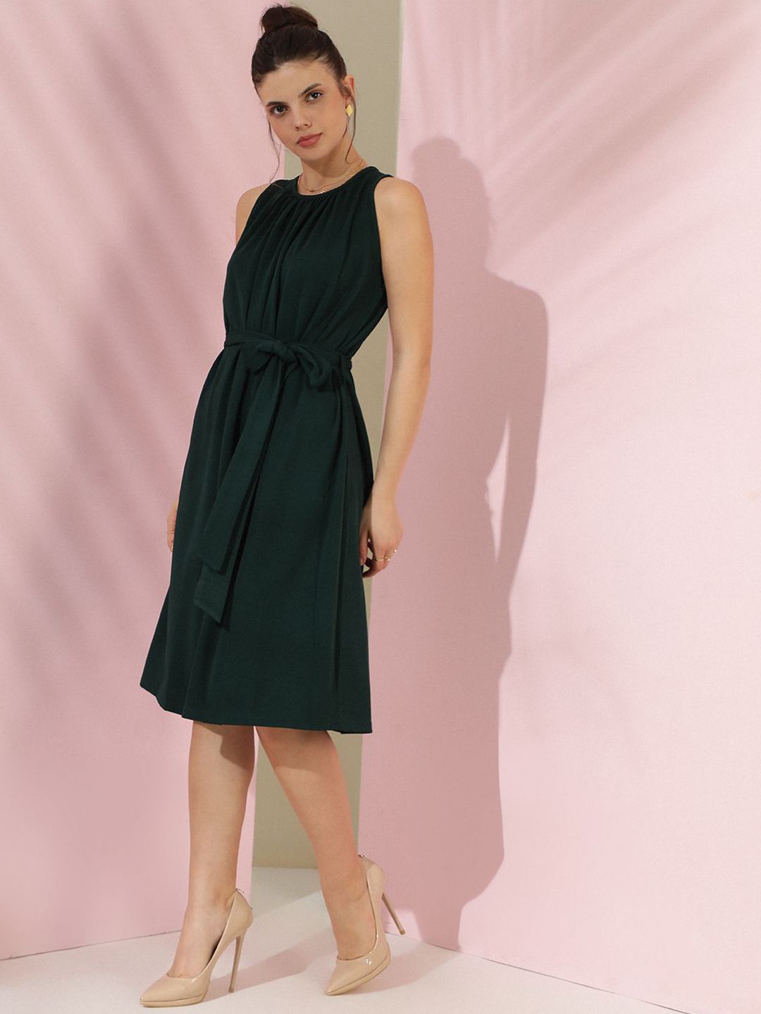 Kotty Women Sleeveless Fit & Flare Dress