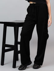 Kotty Women High-Rise Easy Wash Trousers