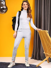 Kotty High-Neck T-Shirt And Jogger