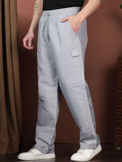 Kotty Men Relaxed Easy Wash Cargos Trousers